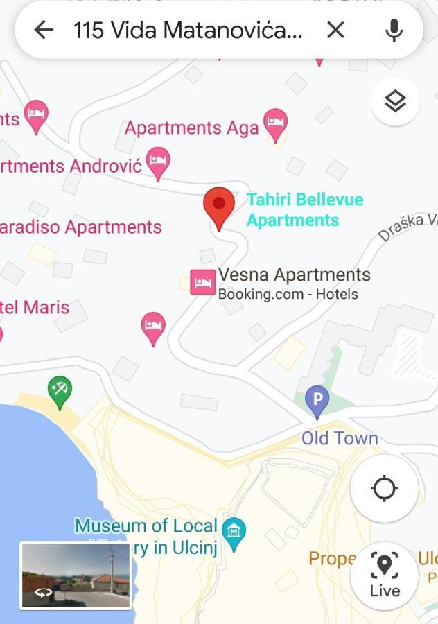 Tahiri Bellevue Apartments อุลซิน ภายนอก รูปภาพ