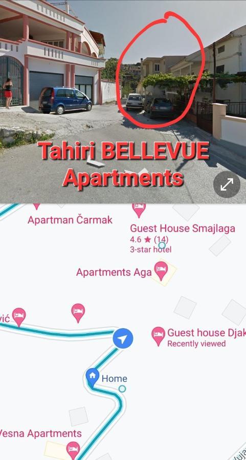 Tahiri Bellevue Apartments อุลซิน ภายนอก รูปภาพ
